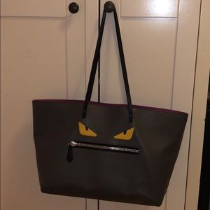 Fendi monster tote (+free bag organizer)